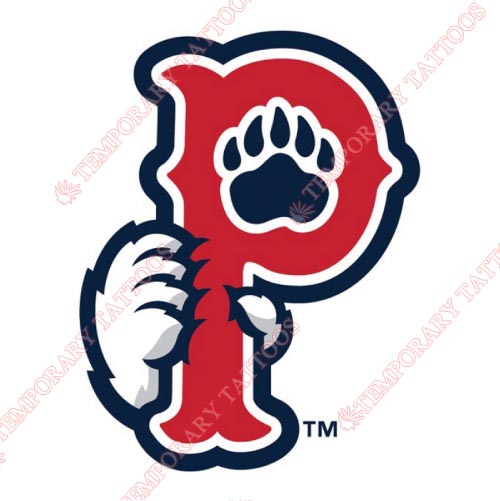 Pawtucket Red Sox Customize Temporary Tattoos Stickers NO.7992